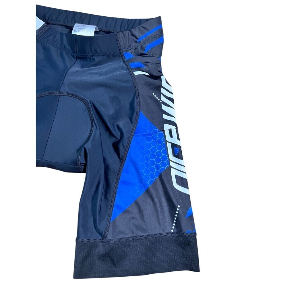 Nicewin Men's Padded Cycling Shorts Size M Blue Anti-Slip Leg Sports Activewear - Picture 4 of 10